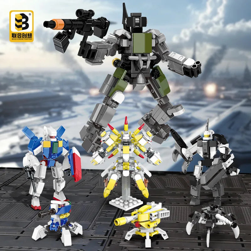 مجموعة مكعبات دبابة ليوبارد 2A7 – ألعاب بناء للأطفال والكبار