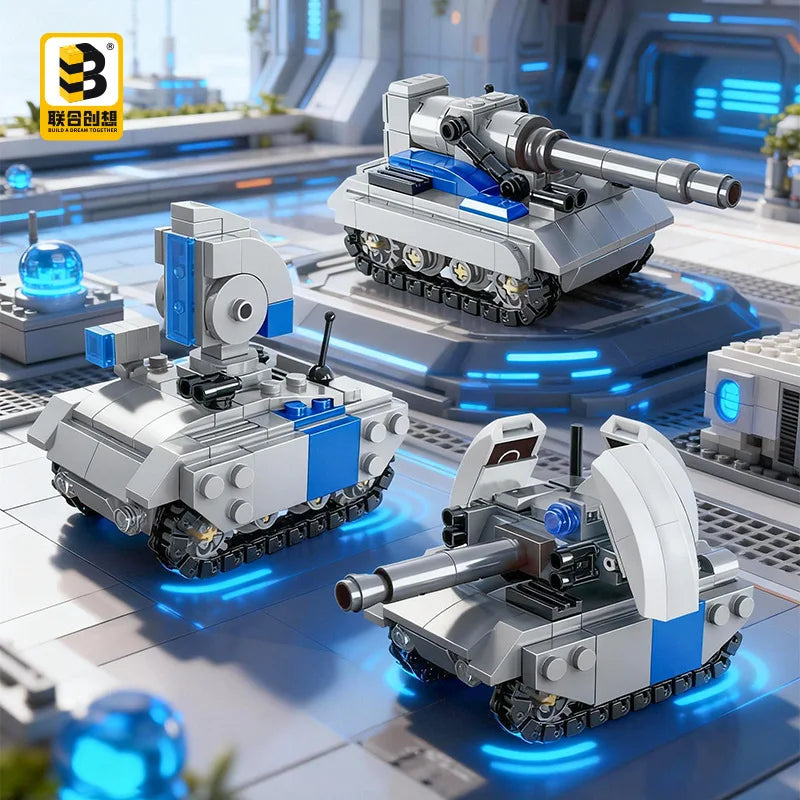 مجموعة مكعبات دبابة ليوبارد 2A7 – ألعاب بناء للأطفال والكبار